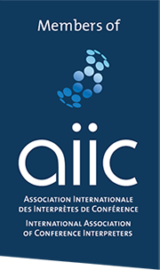 GIG Interpreters Group are members of the International Association of Conference Interpreters